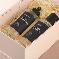 Flacon de lotion en verre de 200 ml, impression personnalisée de luxe, conteneur vide pour sérum de soin de la peau, tête de pompe, emballage cosmétique pour soins de la peau, service OEM