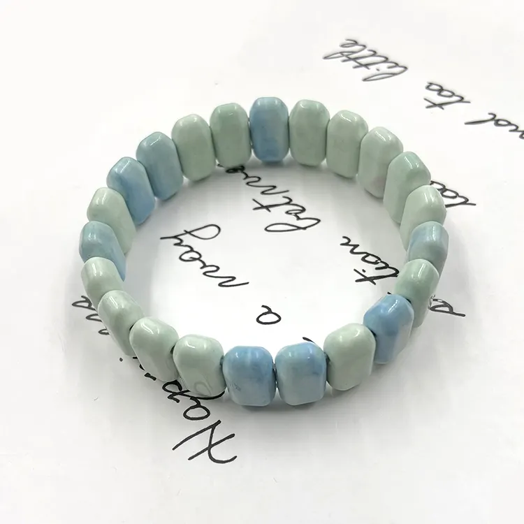 Anion oxide natural stone bead bracelet women stone bangle design for latest design bangles and bracelet