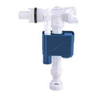 Tombol tekan Toilet katup pengisi Dual Flush Cistern Syphon aksesori kamar mandi kualitas tinggi