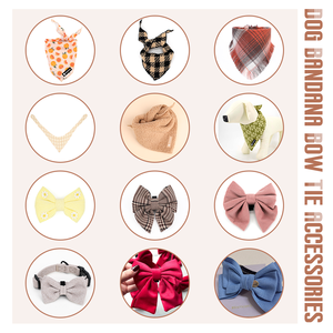 وشاح مخصص للكلاب بشعار مخصص، وشاح مطبوع للكلاب قابل للتعديل وقابل للغسل، إكسسوارات تنكرية للكلاب - Product Image 4