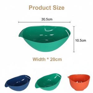 Bol de cuisson pliable en silicone antiadhésif résistant à la chaleur pour micro-ondes, idéal pour la cuisson du poisson et la préparation culinaire - Product Image 5