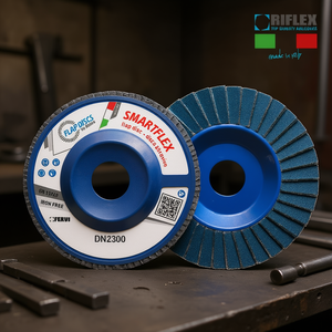 Disque à lamelles Riflex Smartflex 115 mm sans fer abrasif pour ponçage du métal - Product Image 2