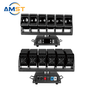 Ed INI ving oving 6 EAD eeam ight 6 uds. 60W wwinging Moving bar Ave bar nake AMP mx512 onontrol <span class=keywords><strong>para</strong></span> Vent J - Product Image 5