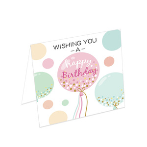 Carte de vœux carrée pliable en carton pour anniversaire, carte de vœux professionnelle, carte de vœux avec message de meilleurs vœux, carte de vœux en papier cadeau - Product Image 4