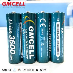 Batería Recargable de Litio AA GMCELL de 1.5V y 3600mAh para Juguetes, Batería de Iones de Litio 14500 - Product Image 4