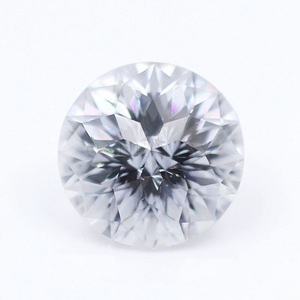 Fancy Cut Moissanite Round D Color Loose Stone For Jewelry Making 0.5ct 5ct Synthetic Lab Created Gemstone - Product Image 3