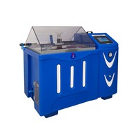 Chambre d'essai de pulvérisation de sel industrielle 135L avec contrôle de température pour test de corrosion en laboratoire, idéale pour les revêtements, la placage et l'industrie automobile.