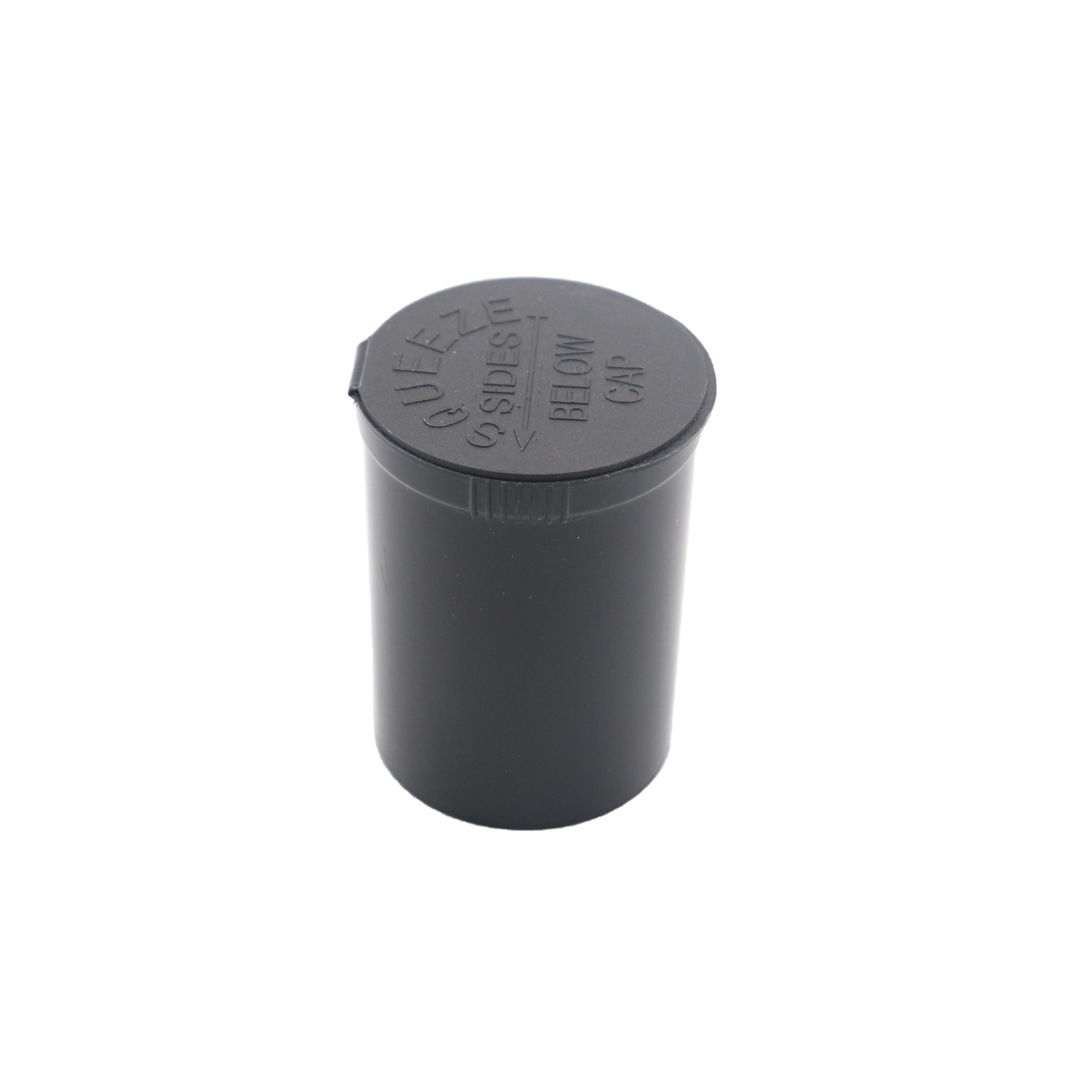 Child Resistant 30dr Pop Top Bottles 30 Dram Plastic Pop Top Flower Container - 500 Count