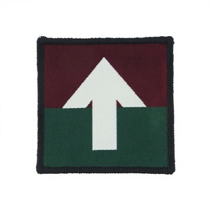 5 Patchs personnalisés en feutre non tissé 3D de luxe, motif parachute DZ Zone de chute, avec support auto-agrippant ou à coudre/à thermocoller, couleur personnalisée - Product Image 2
