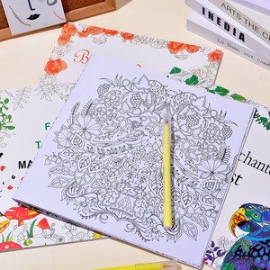 <span class=keywords><strong>Libro</strong></span> para Colorear Personalizado <span class=keywords><strong>de</strong></span> Ensueño, Encuadernado con Costuras a Mano y Pintado a Mano - Product Image 3