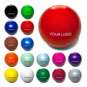 Pelota Antiestrés de PU de Alta Calidad, 63mm, Redonda, con Logotipo Personalizado, Juguetes Promocionales de Espuma de PU - Product Image 1