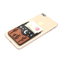 Portefeuille mobile intelligent avec autocollant en cuir, porte-cartes portable pour cartes de crédit, marque Yin Hui, 3 tailles, style tendance