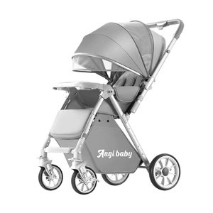 Cochecito Plegable Ligero de Aleación <span class=keywords><strong>con</strong></span> un Solo Botón, de Empuje Bidireccional, <span class=keywords><strong>con</strong></span> Posiciones Ajustables para Sentarse y Acostarse - Product Image 1