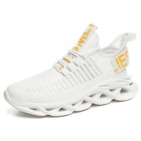 Chaussures de course unisexes respirantes en maille, baskets athlétiques à absorption des chocs pour la gym et les activités de plein air estivales