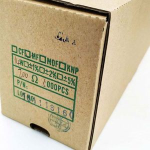 Whole Sale MF1/4W-200ohm1% T52 1/4W Resistors Metal Film Resistors 200ohm 1% 1/4W - Product Image 1