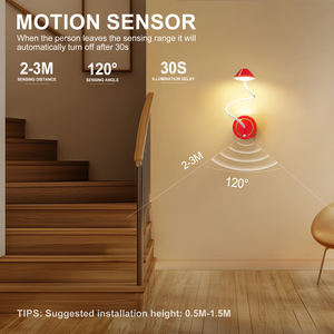 Hareket Sensörlü Kablosuz Manyetik DIY Ayarlanabilir Masa Lambası USB Şarjlı Dokunmatik RGB Gece Lambası Başucu LED Işıkları Ev İçin - Product Image 3