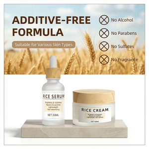 Sérum de <span class=keywords><strong>riz</strong></span> marque privée, complexe de ferment de <span class=keywords><strong>riz</strong></span>, éclaircit, hydrate, répare, apaise, léger, absorption rapide, apaise la peau - Product Image 6