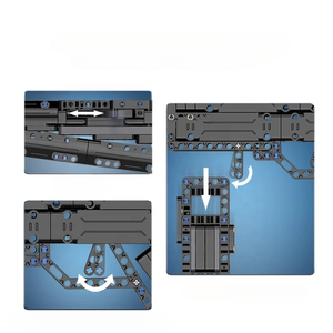 C81006 Cada City Technical <span class=keywords><strong>MP5</strong></span> Gun Arma DIY Brick Sets Juguete militar Juguetes de bloques de construcción para niños Game Gun - Product Image 6
