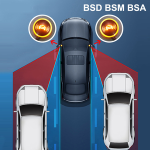 Radar à micro-ondes camion BSD système d'aide au changement de voie détection d'angle mort de voiture système étanche Double alarme Radar universel - Product Image 5