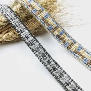 1.5厘米热转印热固定装饰花边饰带织带作为织带装饰