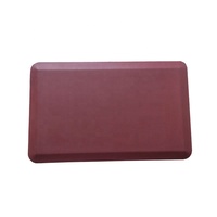 Vente en gros d'usine Tapis de bureau debout en mousse à mémoire de forme rembourré ergonomique Ensemble de tapis de cuisine et tapis de cuisine Tapis de sol anti-fatigue en PU