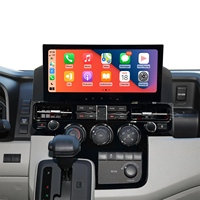 Gerllish 2019 pour HIACE, écran tactile HD 12,3 pouces, Android Auto, GPS, autoradio multimédia avec DSP