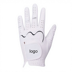 Guantes de Golf de Piel de Oveja Genuina de Alta Calidad con Diseño Totalmente Nuevo y Logotipo Personalizado, Antideslizantes, Unisex, de Alto Rendimiento para Uso Deportivo - Product Image 1