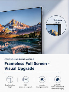 Meilleur téléviseur intelligent LCD sans cadre de <span class=keywords><strong>55</strong></span> <span class=keywords><strong>pouces</strong></span> pour usage familial, WiFi et Bluetooth, Android 15, HDTV 4K UHD, prix raisonnable pour les grossistes - Product Image 6