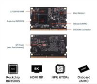 Carte de développement Radxa NX5 GGDX, best-seller, avec module de calcul CPU RK3588S à huit cœurs, neuf et original, en stock