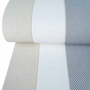 Best Quality Indoor Sun Screen Roller Shades Waterproof Solar Materials Sunscreen Fabric for Windows Made in China Outdoor Use