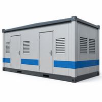 Poste de transformateur préfabriqué modulaire pour transformateur électrique moyenne tension