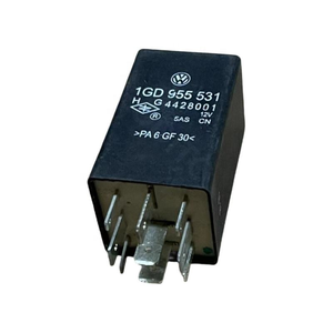 Nuevo relé de coche 1GD955531 adecuado para Volkswagen Audi Car <span class=keywords><strong>12V</strong></span> 9 pines relé de agua <span class=keywords><strong>intermitente</strong></span> automático - Product Image 4