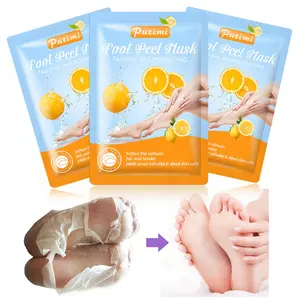 Patch per piedi sbiancante e idratante in vendita popolare servizio OEM maschera per piedi Peeling nutriente per la pelle oliva