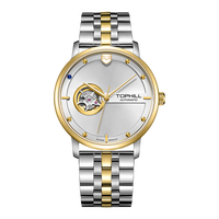 Benutzer definierte Luxus mode Herren Chronograph Wasserdichte Herren Mechanische Uhr 316L Edelstahl Saphirglas Automatik uhr