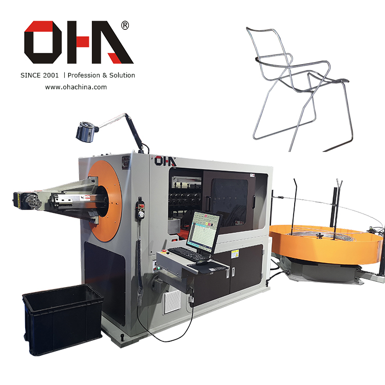 OHA-3D-61400 Многофункциональный 3D CNC станок для гибки проволоки