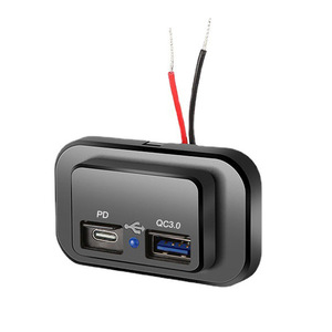 Nhà Máy 12V/24V Kép Type-C Cổng USB Sạc Xe Hơi 18W Qc3.0 30W Pd3.0 Nhanh Chóng Sạc Xe Buýt Ổ Cắm Công Nghiệp Sử Dụng 3.1A Nhanh Chóng - Product Image 4