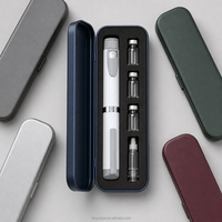 Kit de Mesure de Précision Réglable V1-V3 avec Corps en Verre, Distributeur de Liquide Réutilisable Écologique à Bouchon à Vis