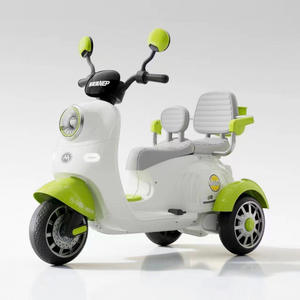 Mojen <b>Kids</b> <b>Electric</b> <b>Scooter</b> 24V Dual <b>Seat</b> Battery Powered Ride On Toy For 1-8 Years Old Children - Product Image 1
