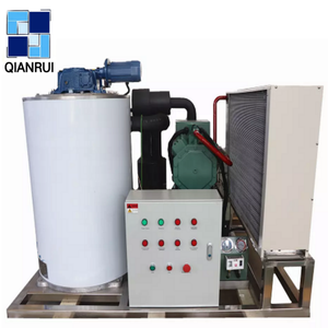 Máquina de Hielo en Escamas con Capacidad de Producción Diaria de 1000 kg, Máquina de Hielo Higiénica para Supermercados, Restaurantes y Servicios de Catering - Product Image 4