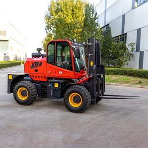 Montacargas Todoterreno de Servicio Pesado HT-CPC3.5T de 3.5 Toneladas con Dirección Trasera para Sitios de Trabajo con Terreno Irregular - Product Image 5