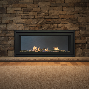 <span class=keywords><strong>Cheminée</strong></span> à gaz <span class=keywords><strong>double</strong></span> <span class=keywords><strong>face</strong></span> de luxe sur mesure, encastrée, pour villa et gîte de charme - Product Image 2