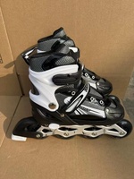 Vente en gros d'usine, patins à roulettes à LED ajustables pour activités de plein air, pour débutants, garçons et filles