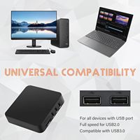 Lector de tarjetas todo en uno, lector de tarjetas TF MS M2 XD CF SD, USB 2,0, lector de tarjetas de 480Mbps, Mini lector de tarjetas de memoria con Línea de Fecha