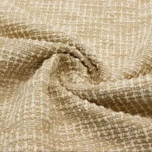 Thời trang 64% Polyester 32% bông 2% spandex Jacquard đan nhỏ hương thơm vải cho hàng may mặc