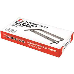 Clip de reliure en métal Comix B3749 100 mm pour documents financiers - Product Image 5