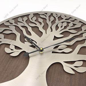 Nuovo stile legno <span class=keywords><strong>albero</strong></span> <span class=keywords><strong>della</strong></span> <span class=keywords><strong>vita</strong></span> digitale 3d classico <span class=keywords><strong>orologio</strong></span> <span class=keywords><strong>da</strong></span> <span class=keywords><strong>parete</strong></span> in legno <span class=keywords><strong>orologio</strong></span> decorazione per la casa - Product Image 3