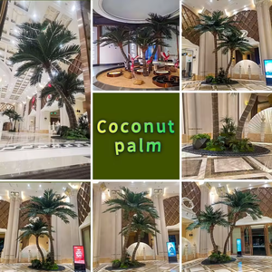 3 a 8 metros de altura interior al aire libre palmera decoración artificial palmera artificial grandes plantas de coco árboles - Product Image 2