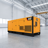 Groupe électrogène triphasé Caterpillar diesel 100 kW 200 kW 300 kW 400 kW 500 kVA super silencieux