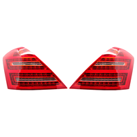 Luces Traseras LED Completas para Mercedes Benz Clase S W221 2006-2013, Actualización Facelift, Luces Traseras con Intermitentes Secuenciales