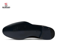 Chaussures Oxford pour hommes en cuir véritable faites à la main, avec semelle Goodyear Fiddle Back, rehaussantes, pour l'automne